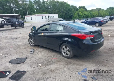 2011 Hyundai Elantra Gls (Ulsan Plant) from USA, damaged, VIN KMHDH4AE1BU139752